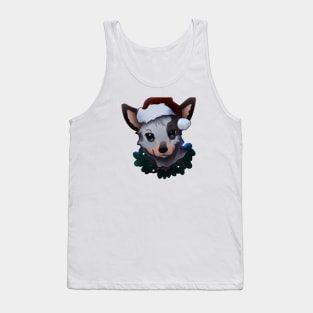 Cute Australian Cattle Dog Drawing Tank Top